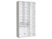 Schuhschrank >Yonkers< in Weiß - 99,9x190,5x36,3cm (BxHxT)