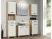 Unterschrank >Aggi< in Sonoma-Eiche aus Metall - 40.2x90.8x34.8cm (BxHxT)