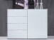 Kommode >Salinas I< in Weiß aus MDF - 109,9x84,9x34,1cm (BxHxT)