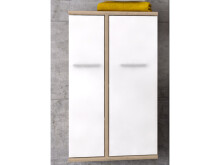 Midischrank >Arta< in Bianco Eiche Nachbildung -...