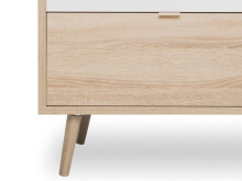 Kommode >Visby< in Sonoma-Eiche - 120x85x40cm (BxHxT)