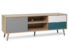 TV-Board >Visby< in Sonoma-Eiche - 150x52x40cm (BxHxT)
