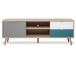 TV-Board >Visby< in Sonoma-Eiche - 150x52x40cm (BxHxT)