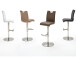 Barhocker >Amiens I< in Schwarz aus Edelstahl - 42x91x51cm (BxHxT)