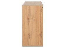 Kommode >Ravenna< in Honig Eiche Weiß - 120x80x40cm (BxHxT)