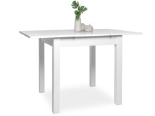 Esstisch >Crawley< in Weiß - 120x76,5x80cm (BxHxT)