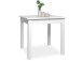 Esstisch >Crawley< in Weiß - 120x76,5x80cm (BxHxT)