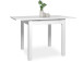 Esstisch >Crawley< in Weiß - 120x76,5x80cm (BxHxT)