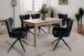 Esstisch >Crawley< in Sonoma-Eiche - 160x76,5x70cm (BxHxT)