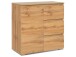 Kommode >Ravenna< in Honig-Eiche - 80x80x40cm (BxHxT)