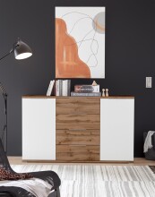 Sideboard >Constantin< in Wildeiche - 150x90x38cm (BxHxT)