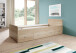 Bradford Modernes Einzelbett mit 3X Schubkästen 90 x 200 cm - Praktisches Jugendzimmer Kojenbett in Eiche Sonoma Optik - 95 x 66 x 204 cm (B/H/T)