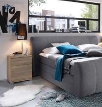 Nachtkommode >Nelli< in Sonoma-Eiche - 46x61x42cm (BxHxT)