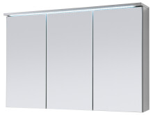 Spiegelschrank >Kirkja< in Titan - 100x68x22,5cm...