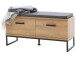 Sitzbank >Torrent< in Grandson Oak Nachbildung - 101x46x38cm (BxHxT)