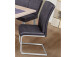 Esszimmerstuhl >Karissa I< (2-er Set) in Anthrazit aus Metall - 41x98x66 (BxHxT)