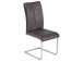 Esszimmerstuhl >Karissa I< (2-er Set) in Anthrazit aus Metall - 41x98x66 (BxHxT)
