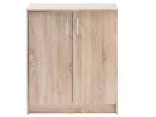 Kommode >Olli< in Sonoma-Eiche - 74x86x35cm (BxHxT)