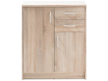 Kommode >Olli< in Sonoma-Eiche - 74x86x35cm (BxHxT)