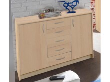 Kommode >Olli< in Buche - 109x86x35cm (BxHxT)