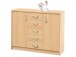 Kommode >Olli< in Buche - 109x86x35cm (BxHxT)