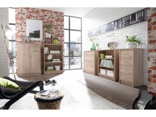 Kommode >Olli< in Sonoma-Eiche - 74x86x35cm (BxHxT)