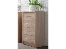 Kommode >Olli< in Sonoma-Eiche - 38x86x35cm (BxHxT)