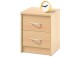Nachtkonsole >Olli< in Buche - 38x48x35cm (BxHxT)