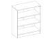 Regal >Olli< in Buche - 72x86x34cm (BxHxT)