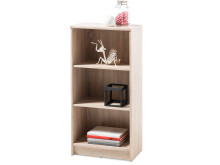 Regal >Olli< in Sonoma-Eiche - 54x111x34cm (BxHxT)