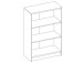 Regal >Olli< in Buche - 72x111x34cm (BxHxT)