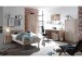 Aktenschrank >Olli< in Sonoma-Eiche - 72x148x35cm (BxHxT)