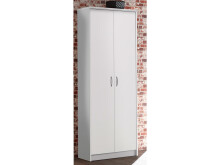 Aktenschrank >Olli< in Weiß - 72x198x35cm...