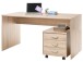 Rollcontainer >Olli< in Sonoma-Eiche - 46x48x54cm (BxHxT)