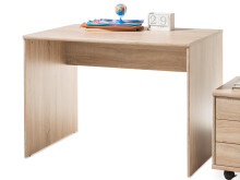 Schreibtisch >Olli< in Sonoma-Eiche - 106x75x75cm (BxHxT)