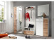 Sitzbank >Fee< in Wildeiche aus Kunststoff - 70x46x38cm (BxHxT)