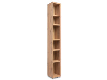 Regal >Ravenna IV< in Honig-Eiche - 25x191x27cm (BxHxT)