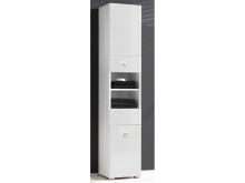 Hochschrank >Barnsley< in Weiß/Hochglanz aus...