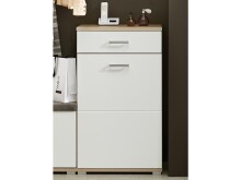 Schuhschrank >Arlington II< in chrom matt aus...
