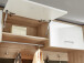 Hängeschrank >Arlington I< in chrom matt aus Metall - 120x38x38cm (BxHxT)