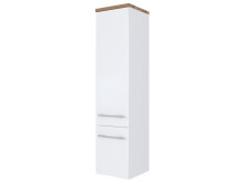 Badezimmer-Set >Davos< in Weiß Wotan Eiche Nachbildung - 140x47cm (BxT)