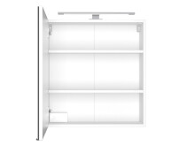 Badezimmer-Set >Davos< in Weiß Wotan Eiche Nachbildung - 140x47cm (BxT)