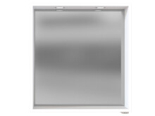 Badezimmer-Set >Davos< (6-teilig) in Weiß Wotan Eiche Nachbildung - 200x47 (BxT)