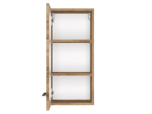 Badezimmer-Set >Davos< (6-teilig) in Wotan Eiche Nachbildung - 170x47cm (BxT)