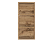 Badezimmer-Set >Davos< (6-teilig) in Wotan Eiche Nachbildung - 170x47cm (BxT)