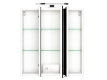 Badezimmer-Set >Baabe< (5-teilig) in Weiß - 170x47cm (BxT)