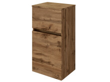 Badezimmer-Set >Baabe< (5-teilig) in Wotan-Eiche - 190x47cm (BxT)