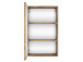 Badezimmer-Set >Baabe< (5-teilig) in Wotan-Eiche - 190x47cm (BxT)