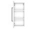 Badezimmer-Set >Luzern< in Weiß - 160x180x35cm (BxHxT)