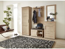 Wandspiegel >Fairfield I< in Jackson Eiche - 60x87x2cm (BxHxT)